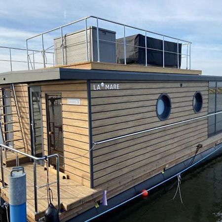 Hausboot Fjord Haven Mit Biosauna In Barth Exteriör bild